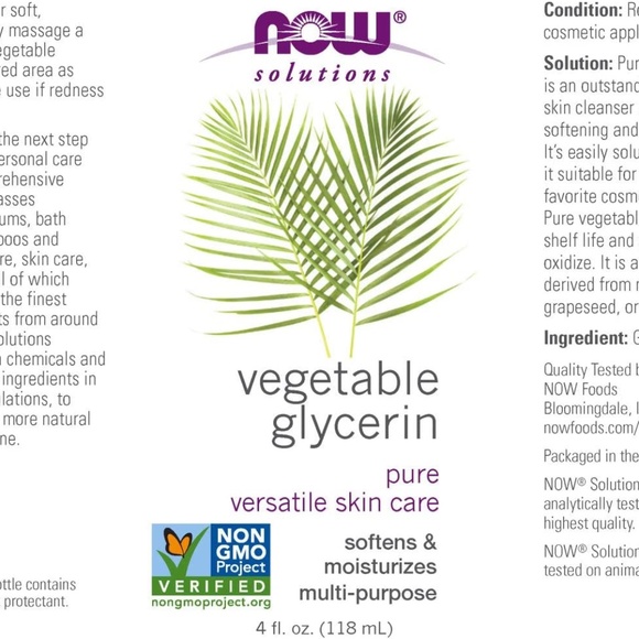 Vegetable Glycerin, 100% Pure, Versatile Skin Care, Softening and Moisturizing - Picture 2 of 5